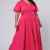 Abby Linen Maxi Dress
