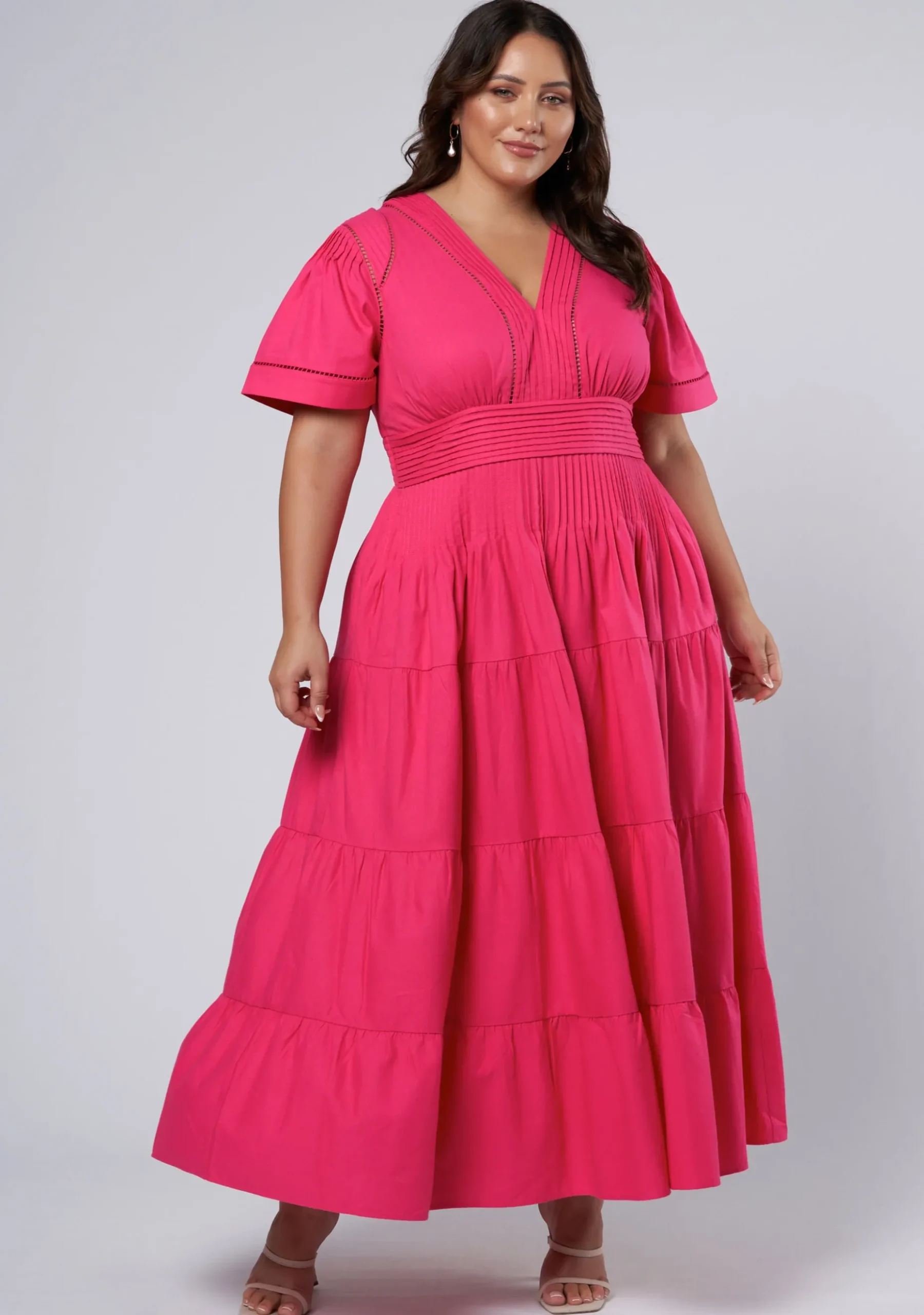 Abby Linen Maxi Dress