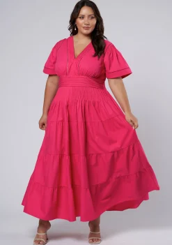 Abby Linen Maxi Dress