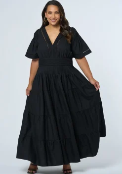 Abby Linen Maxi Dress