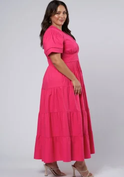 Abby Linen Maxi Dress