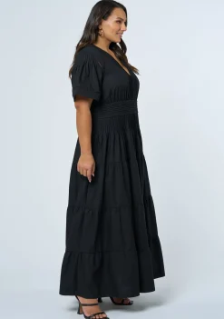Abby Linen Maxi Dress