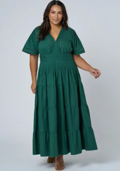 Abby Linen Maxi Dress
