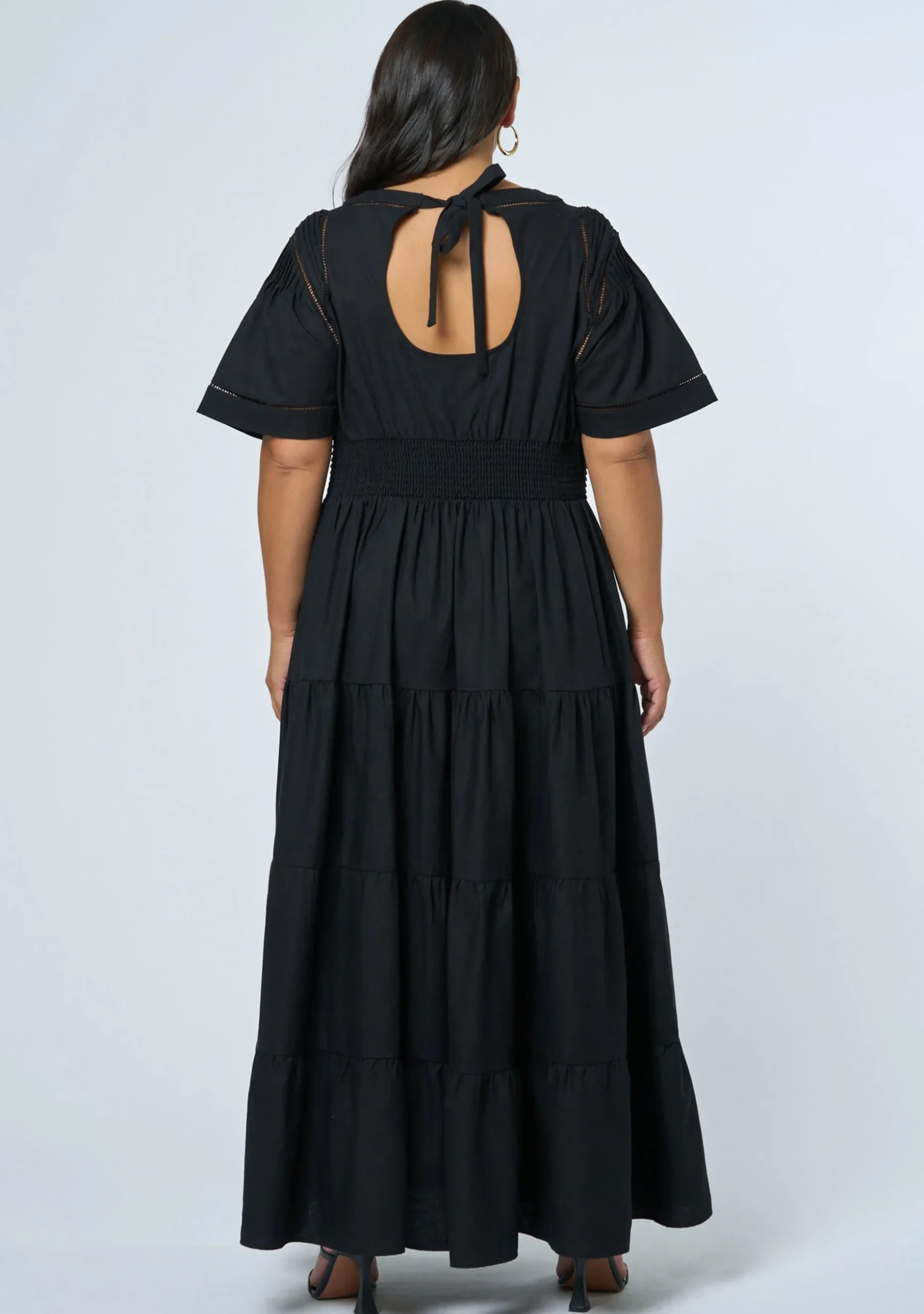 Abby Linen Maxi Dress