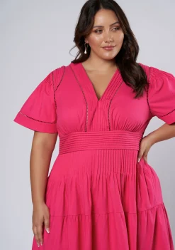 Abby Linen Maxi Dress