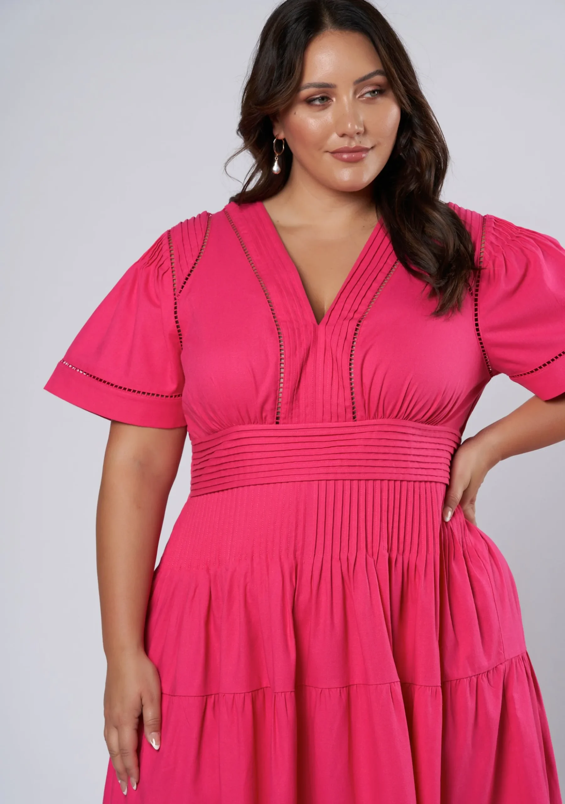 Abby Linen Maxi Dress