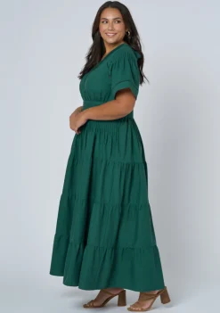 Abby Linen Maxi Dress