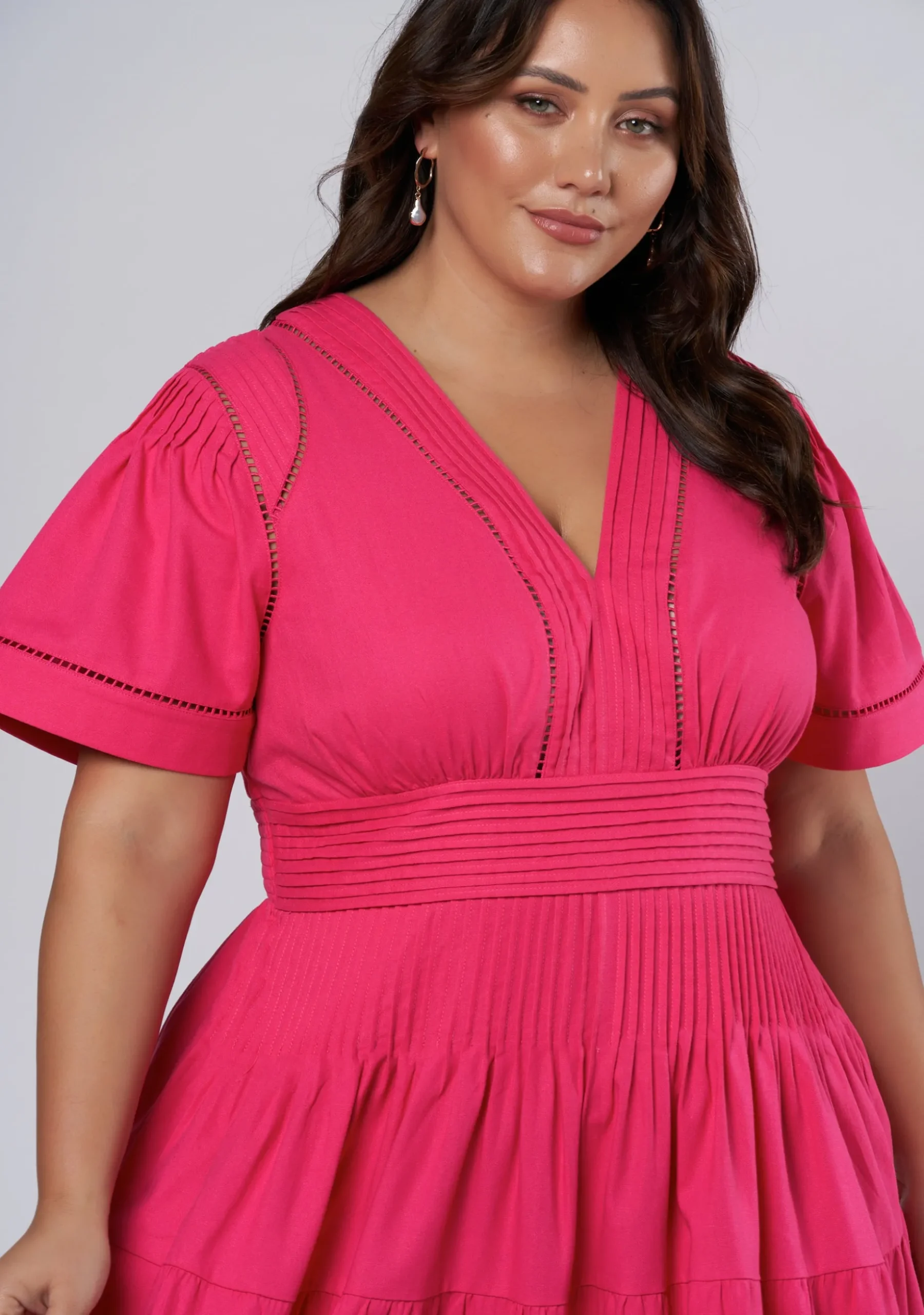Abby Linen Maxi Dress