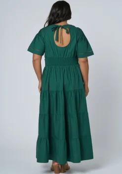 Abby Linen Maxi Dress