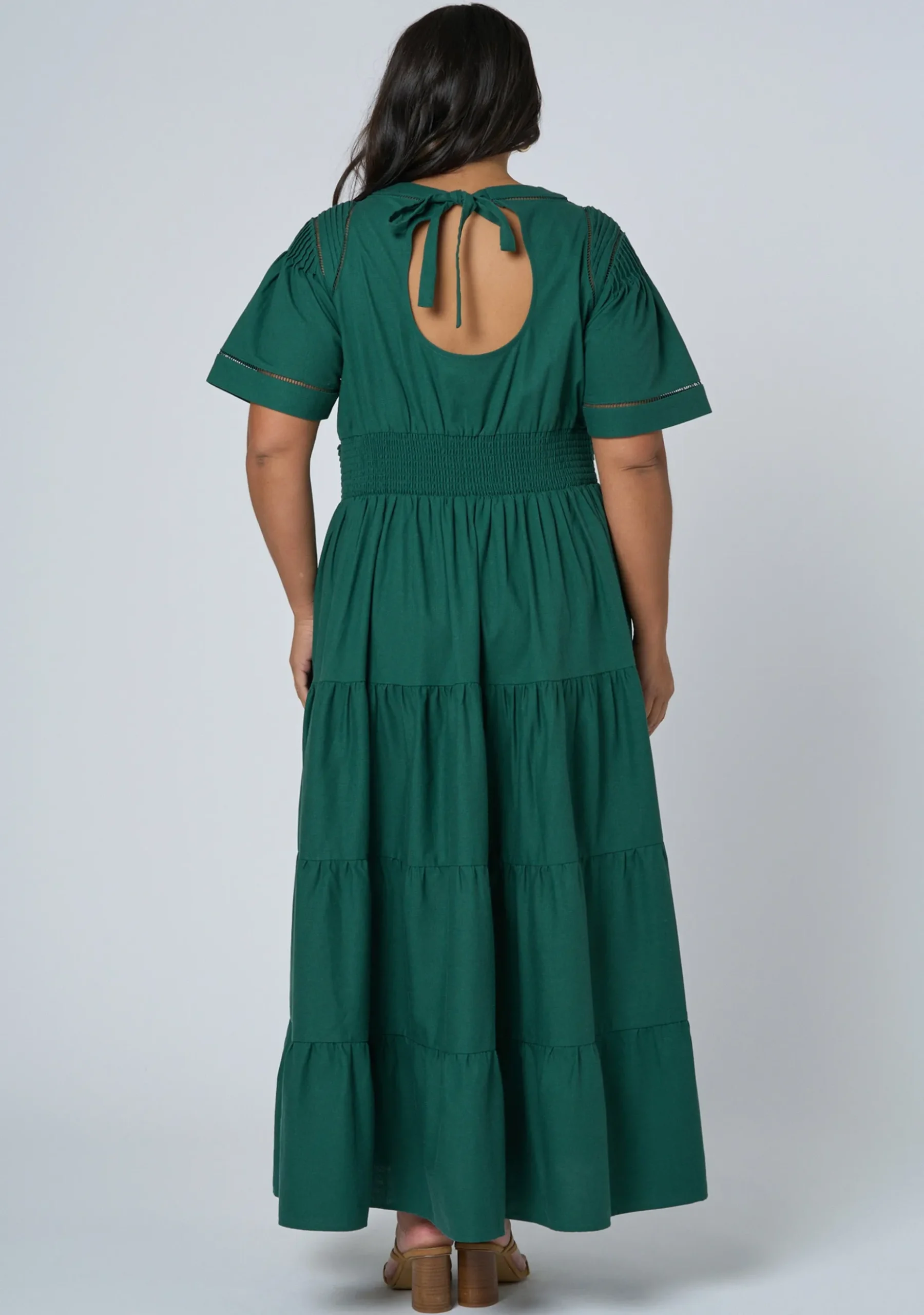 Abby Linen Maxi Dress