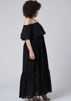 Aelita Broderie Maxi Dress