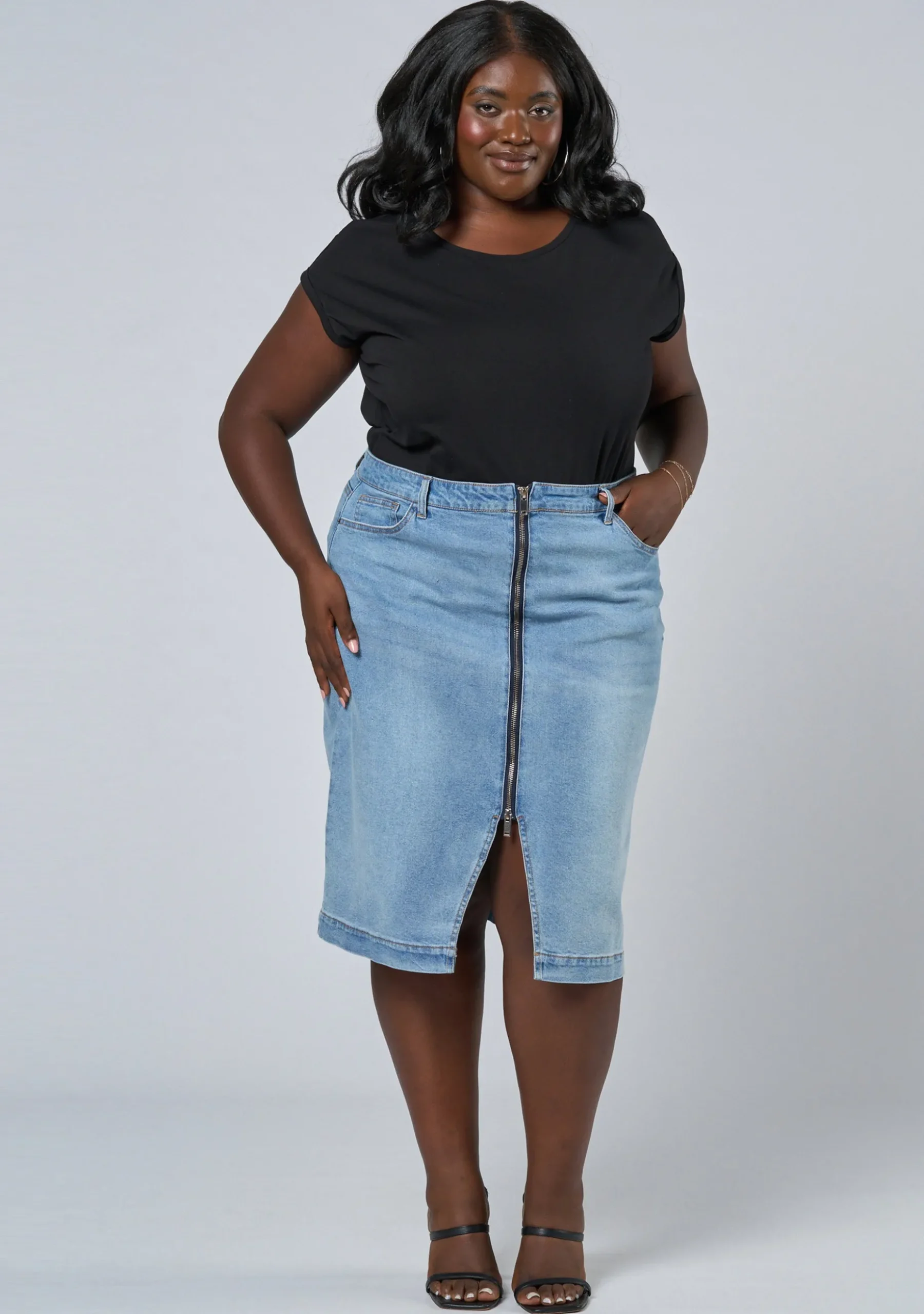 Alana Denim Skirt