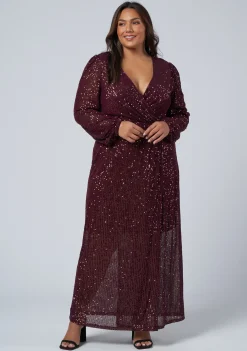 All I Want Sequin Maxi Dress