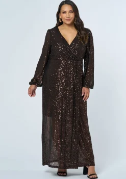 All I Want Sequin Maxi Dress