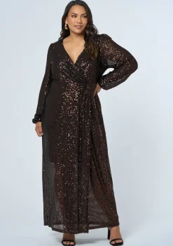 All I Want Sequin Maxi Dress