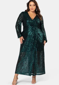 All I Want Sequin Maxi Dress