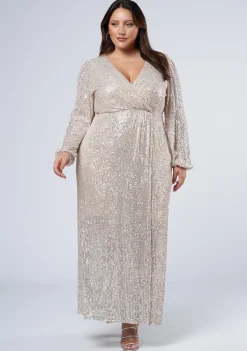 All I Want Sequin Maxi Dress