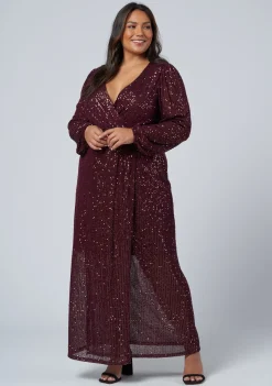 All I Want Sequin Maxi Dress