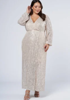 All I Want Sequin Maxi Dress