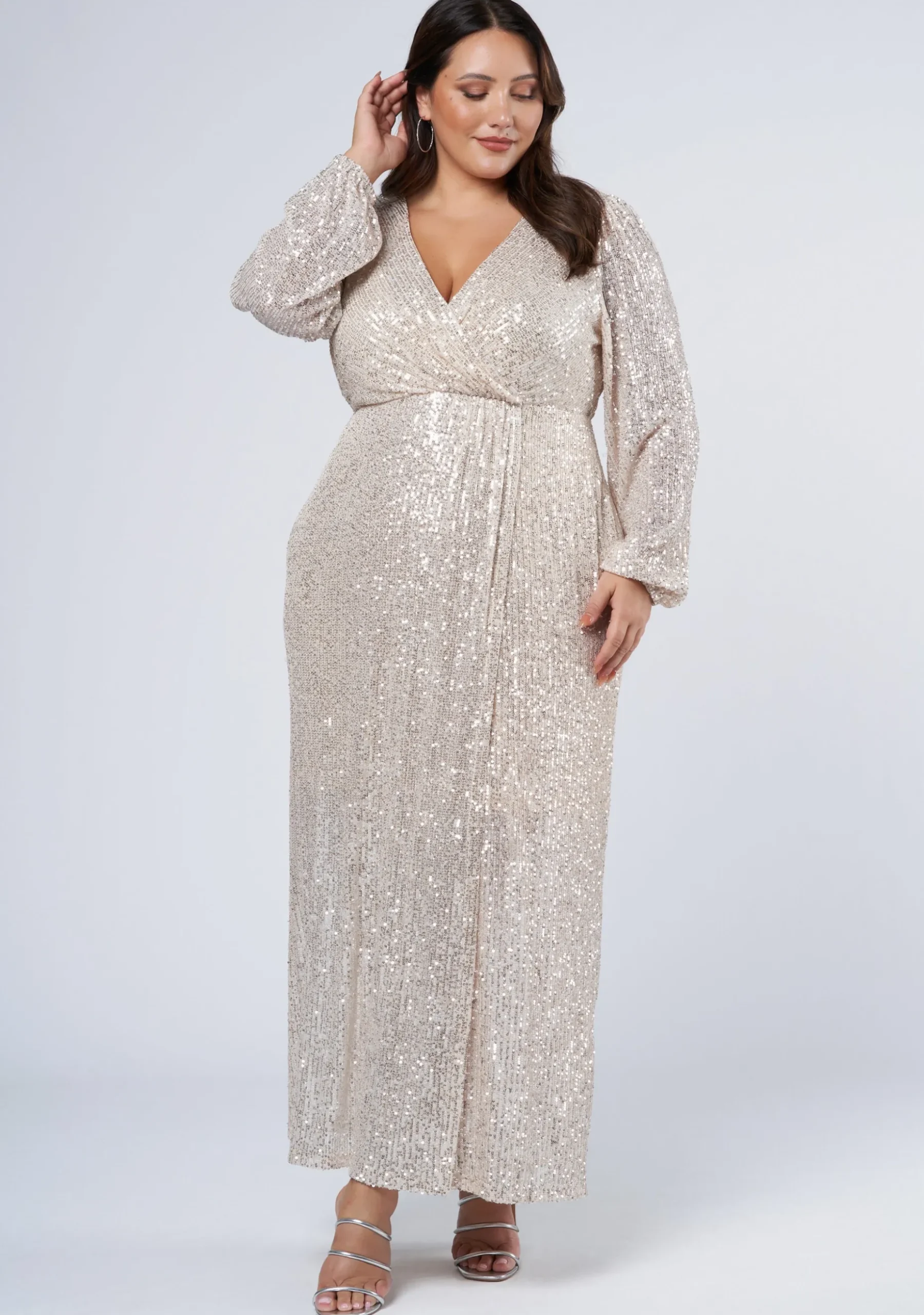 All I Want Sequin Maxi Dress