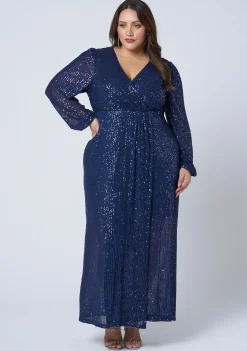 All I Want Sequin Maxi Dress