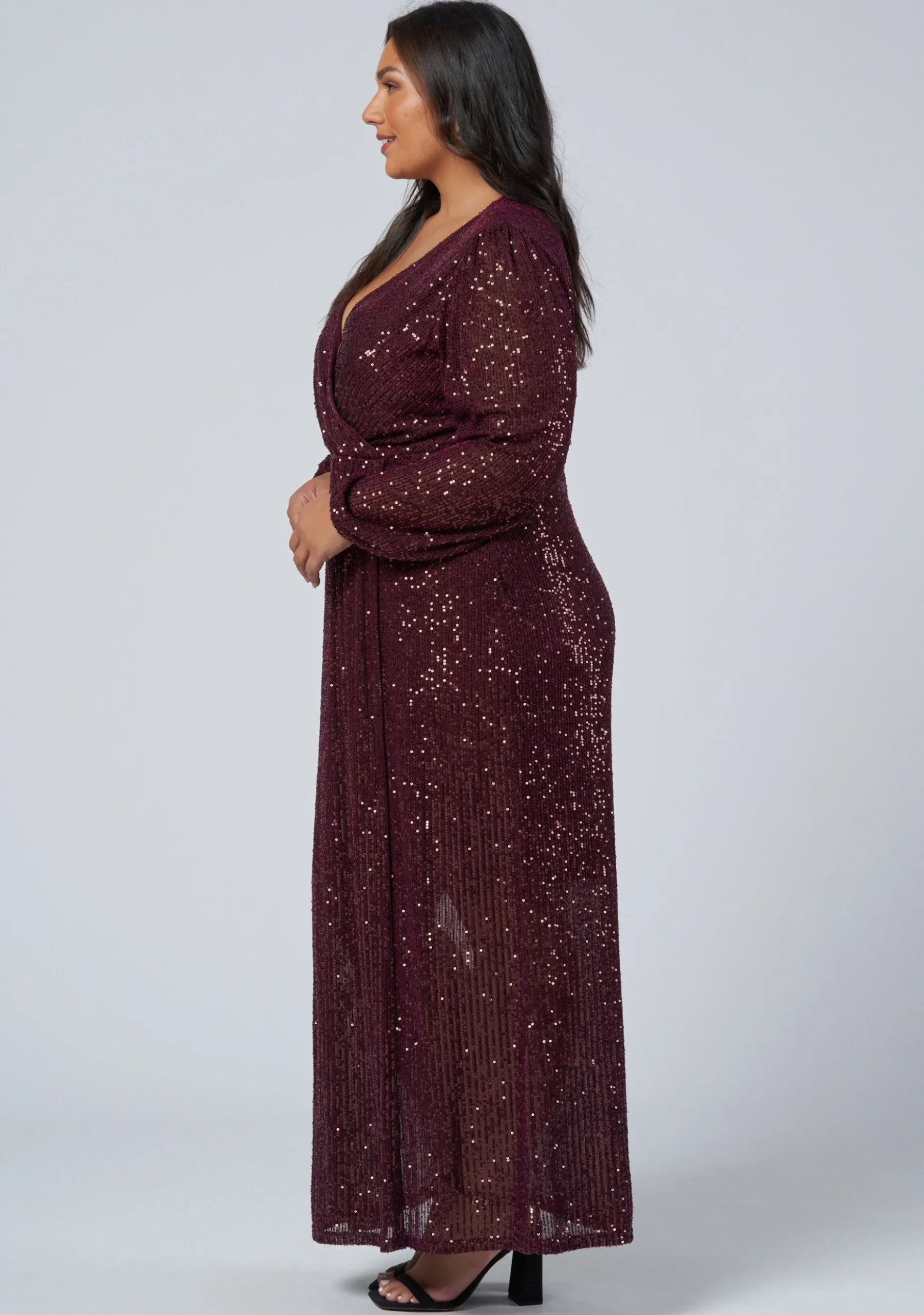 All I Want Sequin Maxi Dress
