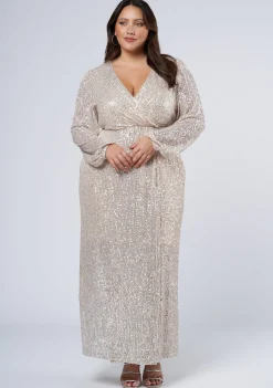 All I Want Sequin Maxi Dress