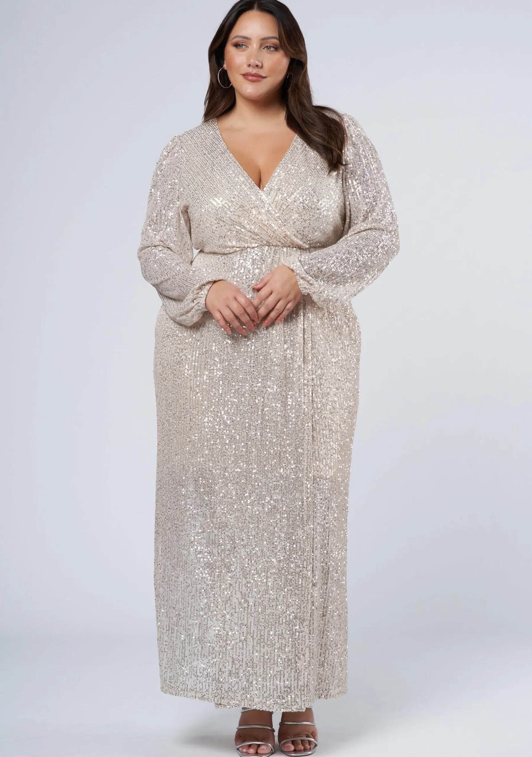 All I Want Sequin Maxi Dress