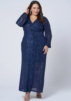 All I Want Sequin Maxi Dress