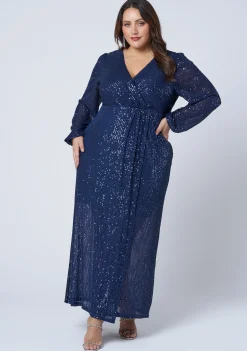 All I Want Sequin Maxi Dress