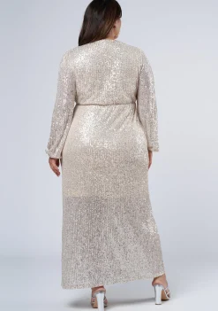 All I Want Sequin Maxi Dress