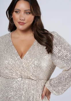 All I Want Sequin Maxi Dress