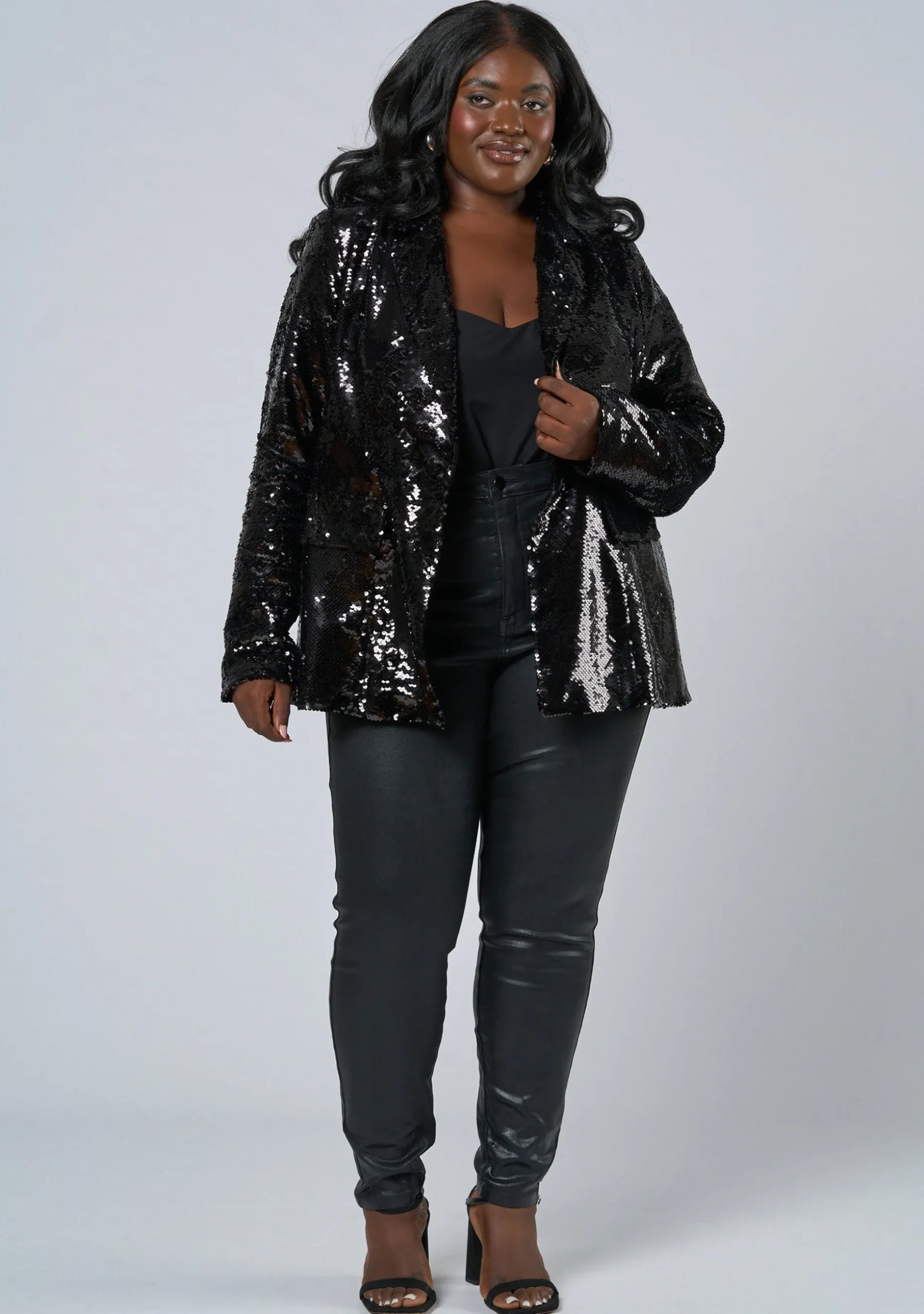 All That Glitters Sequin Blazer