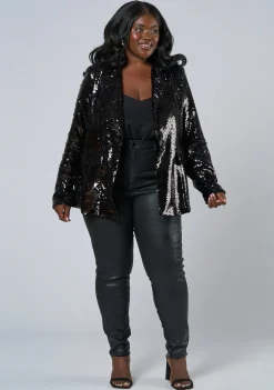 All That Glitters Sequin Blazer