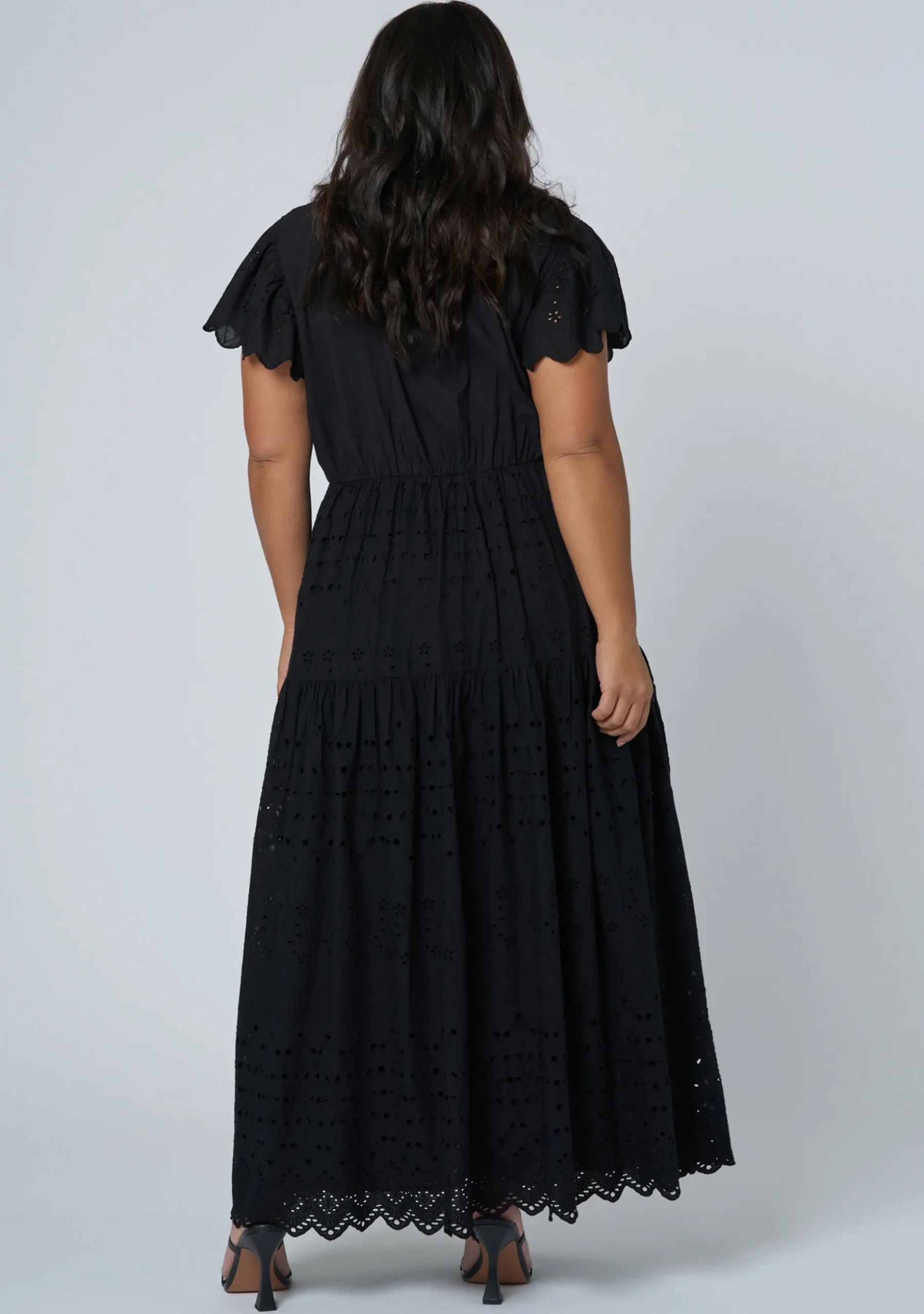 Allegra Broderie Maxi Dress