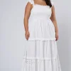 Allura Broderie Maxi Dress