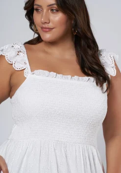 Allura Broderie Maxi Dress