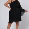 Allure Pleated Mini Dress