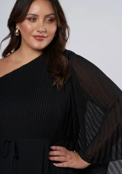 Allure Pleated Mini Dress