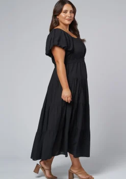Amelia Tiered Midi Dress