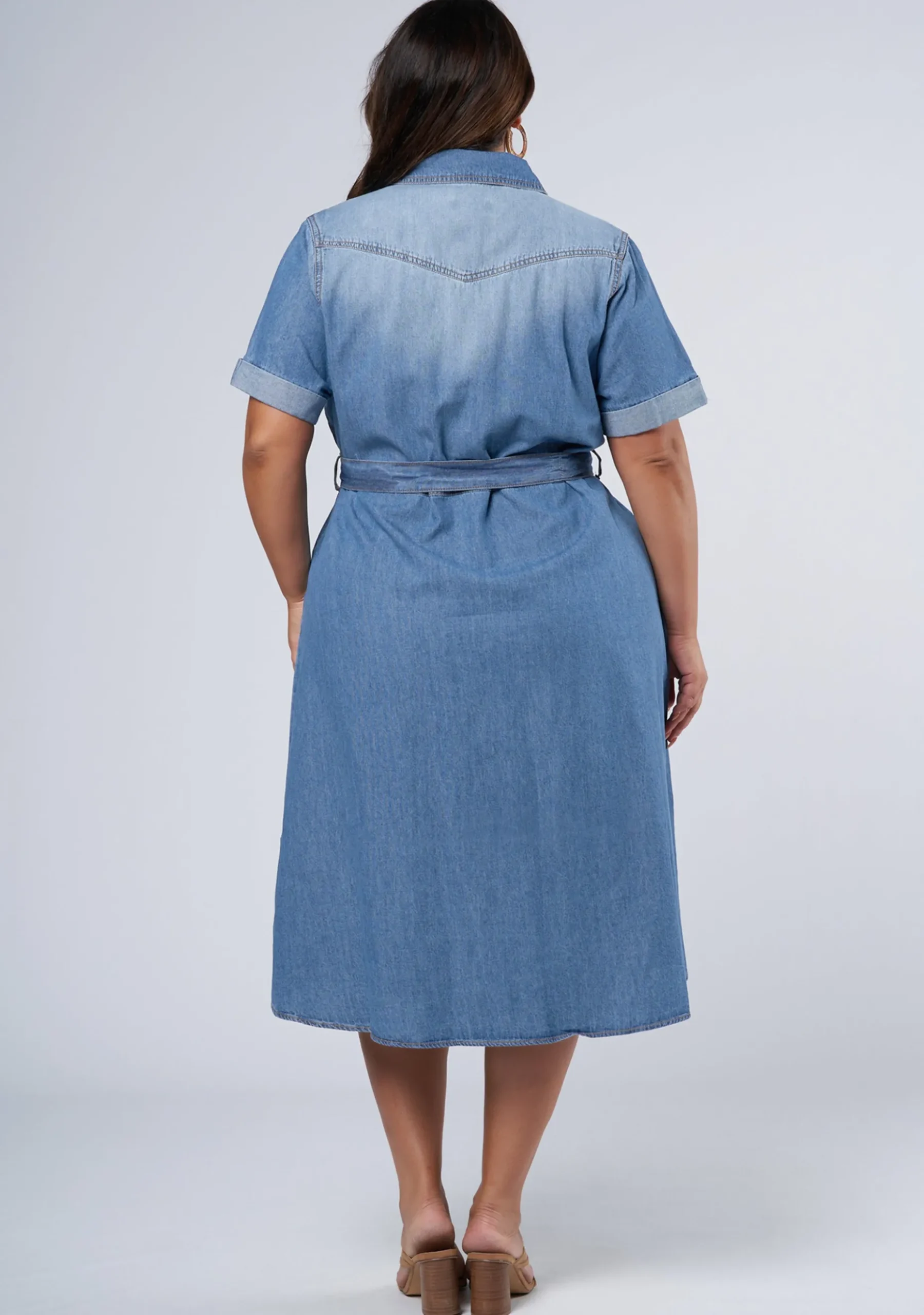 Ari Denim Midi Dress