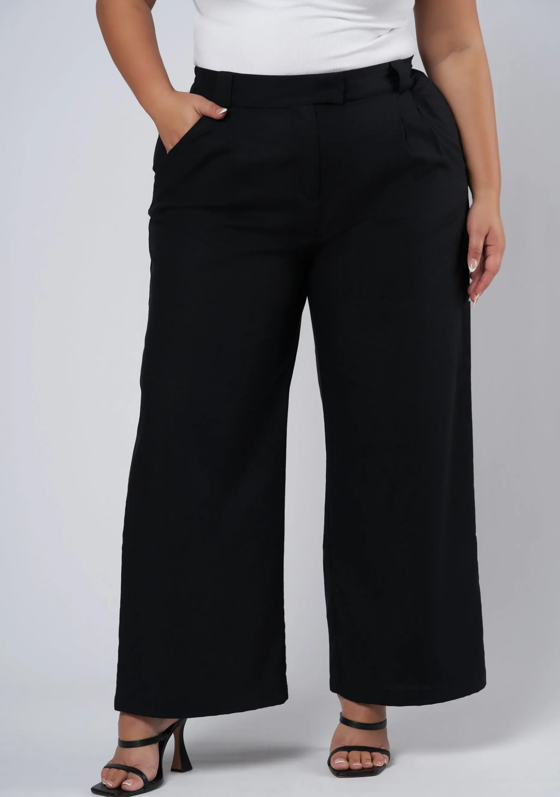 Athena Linen Wide Leg Pants