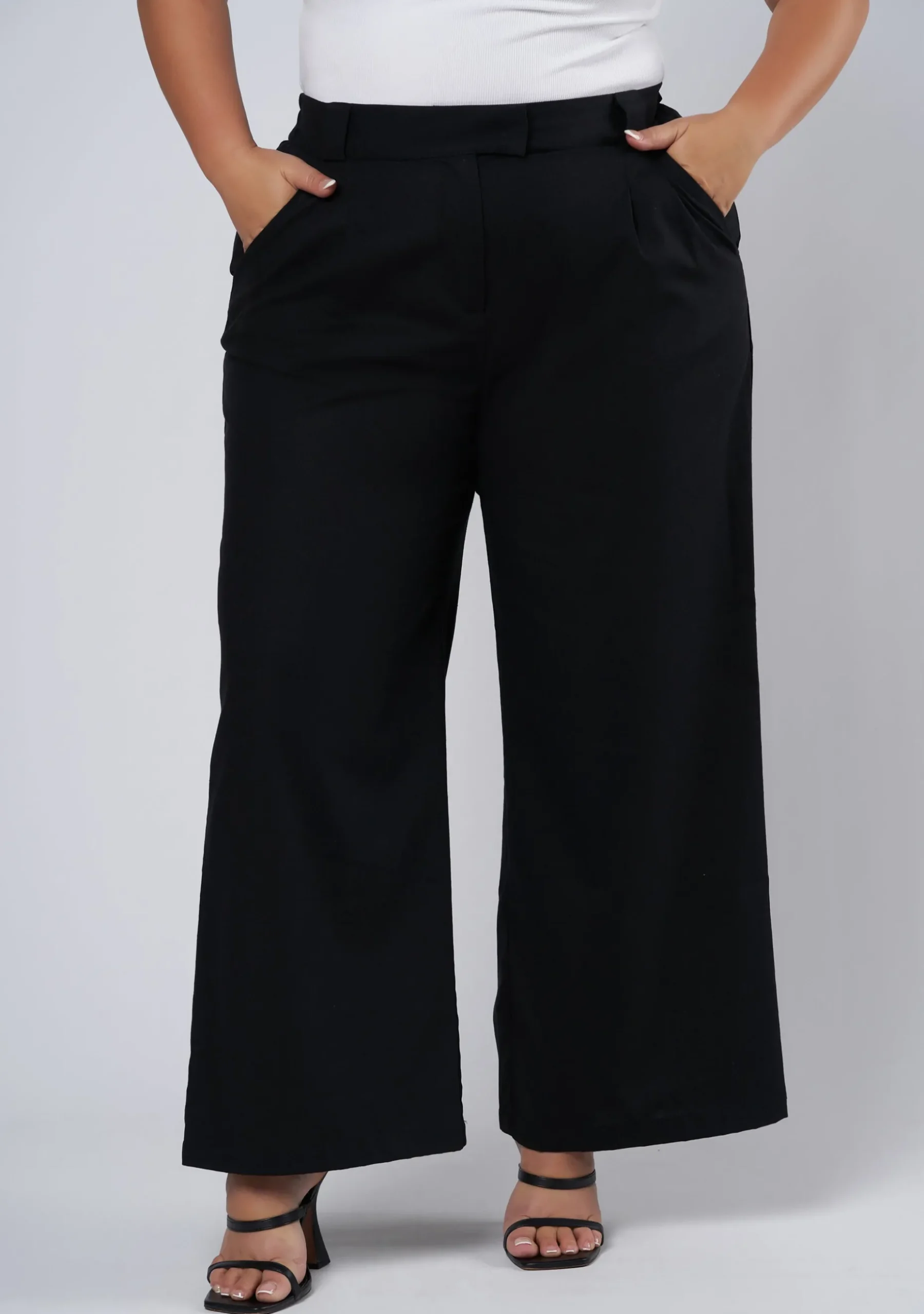 Athena Linen Wide Leg Pants