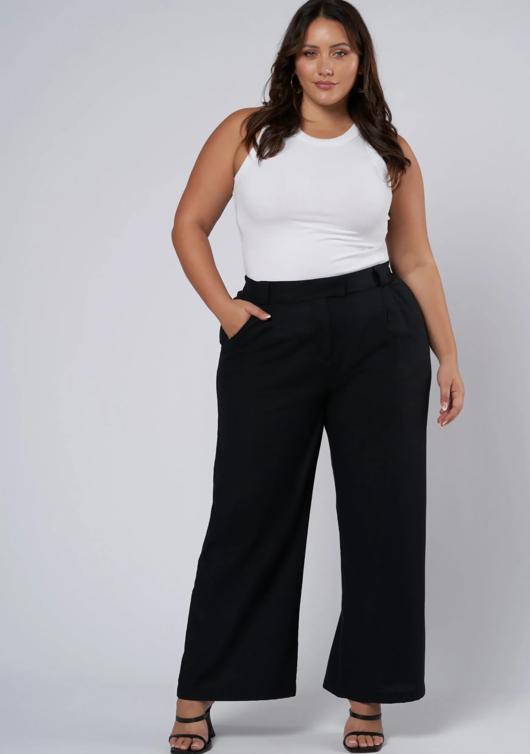Athena Linen Wide Leg Pants