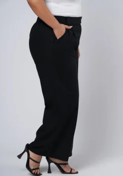 Athena Linen Wide Leg Pants