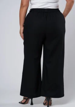 Athena Linen Wide Leg Pants