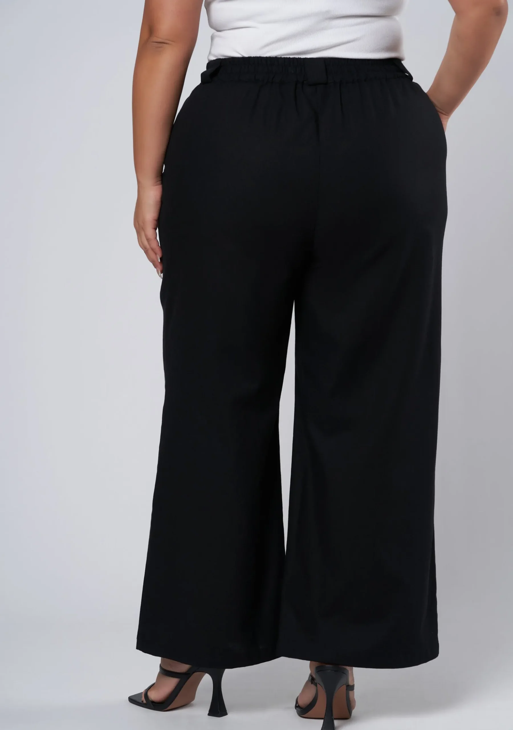 Athena Linen Wide Leg Pants