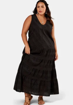 Beach Bliss Embroidered Dress
