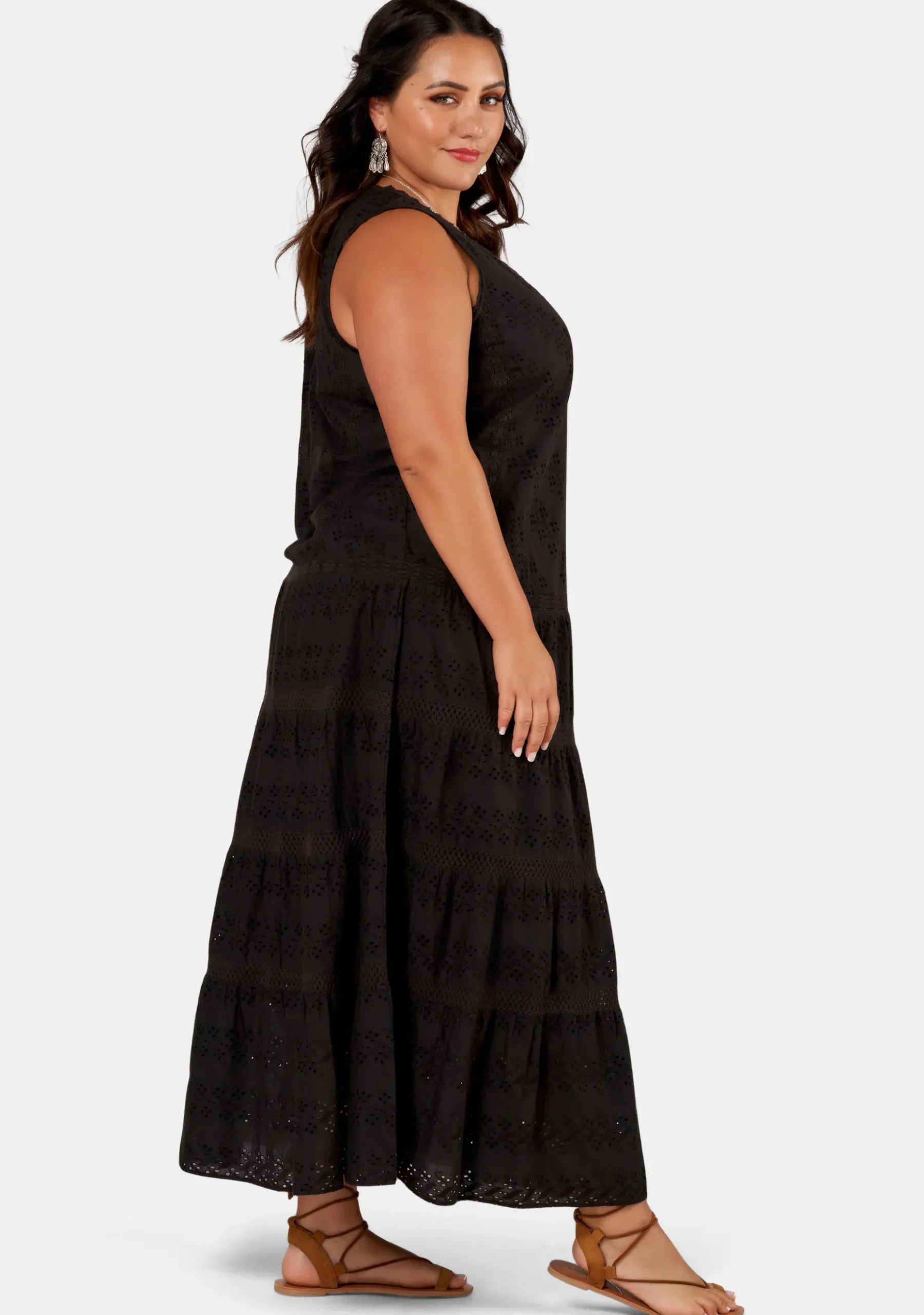 Beach Bliss Embroidered Dress