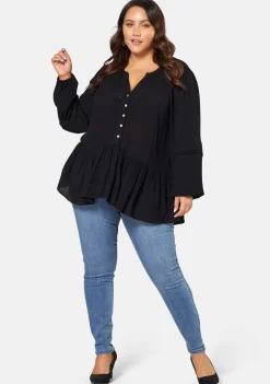 Benoite Peplum Blouse